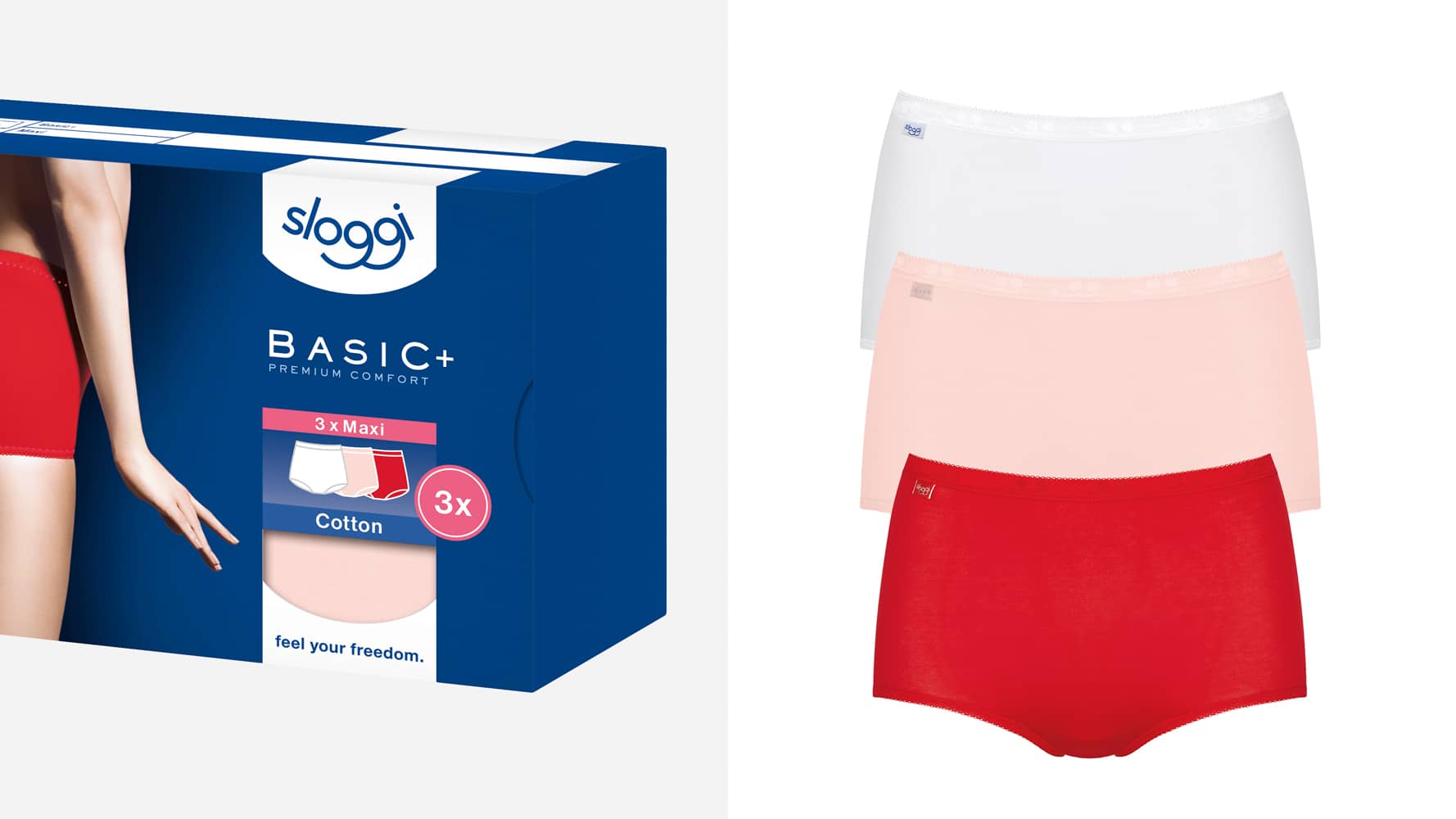Basic Maxi 3-pack