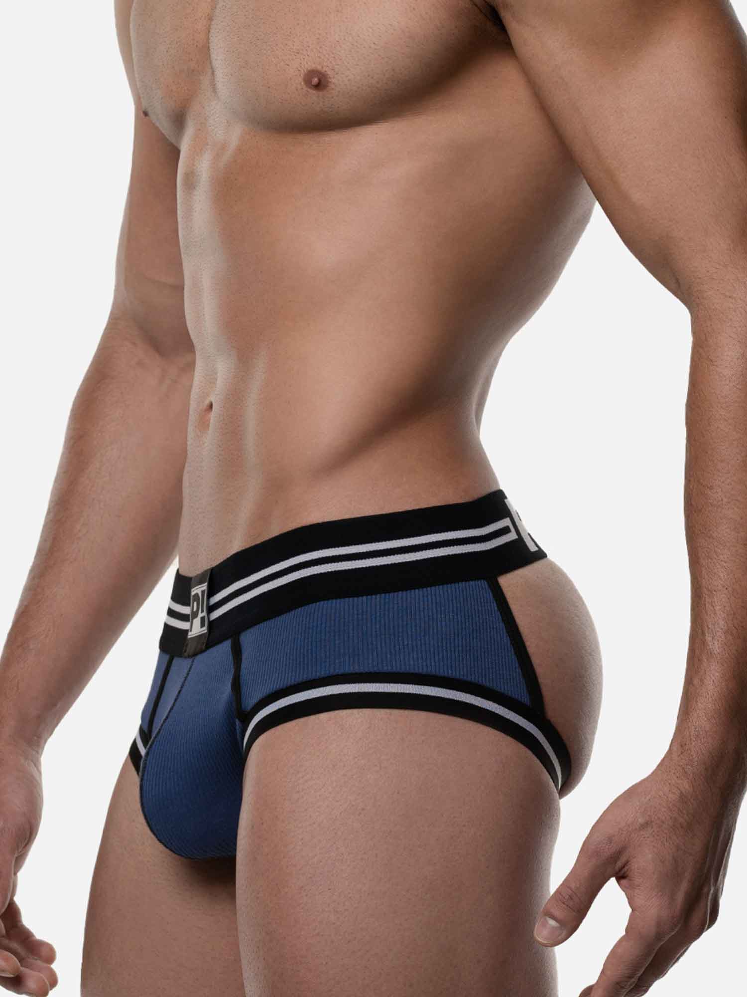 Backless Trunk - Blue Backless Trunk - Blue